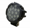 Proiector LED Auto Offroad 51W/12V-24V, 3740 Lumeni, Negru, Flood Beam 60 Grade