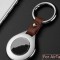 Breloc metalic marca THD pentru Apple AirTag, culoarea argintiu
