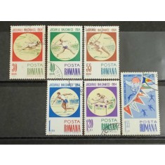 Romania 1964 - atletism, serie neuzata