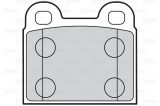VALEO 302010 FIRST set placute frana,frana disc