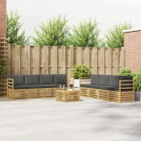 vidaXL Seturi de canapele Lemn Solid de Acacia 3391577