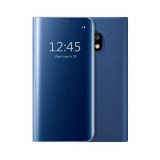 Cumpara ieftin Husa Telefon Flip Book Clear View Samsung Galaxy J7 2017 j730 Dark Blue