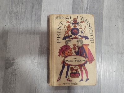 Print si cersetor de Mark Twain foto