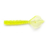 Grub Mustad Aji Finesse Hila, 4.3cm, Clear Chartreuse, 12buc/plic