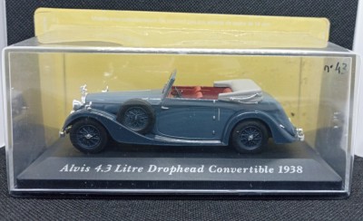 Macheta Alvis 4.3 Drophead Convertible - Ixo/Altaya 1/43 foto