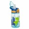 Sticlă de apă pentru copii, sticlă cu pai și m&acirc;ner, 500 ml, dinozaur, pop-up, pentru școală și grădiniță