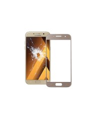 Geam Sticla Samsung Galaxy A3 (Versiunea 2017) SM A320 Gold cu OCA foto