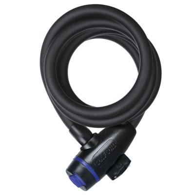 Cablu antifurt Oxford Cable Lock, 1800m x 12mm, smoke foto