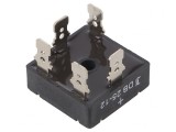Punte Redresoare Trifazată 1,2kV 25A THT