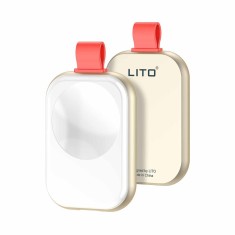 Incarcator Apple Watch wireless magnetic 3.5W Lito LC03, alb