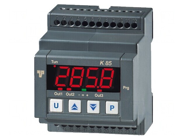 Regulator Temperatură SPDT pentru Șină DIN K85P-LCRR