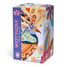 Puzzle Pasarea stralucitoare Djeco 50 piese