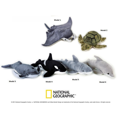 Jucarie din plus National Geographic Animal Oceanic 23 cm foto