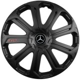 Set 4 Capace Roti Evo Negru R15, Pentru Mercedes