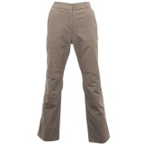Pantaloni Dama Regatta Fellwalk Stretch Cream, Talie Elastica, Buzunare cu Fermoar, Uscare Rapida, Drumetii, Poliamida/Elastan