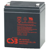 Baterie UPS CSB HR1221WF2, 12V 5Ah, 90 x 70 x 101.7 mm, Borne F2, Durata medie 3-5 ani, VRLA, Eaton