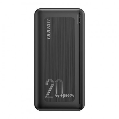 Powerbank 20000 mAhPD 20 W Quick Charge 3.0 2x USB/USB-C negru K12PQ+ negru Dudao foto