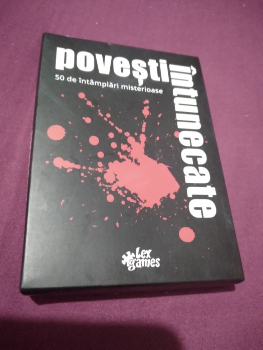 JOC POVESTI INTUNECATE 50 DE INTAMPLARI MISTERIOASE NOU