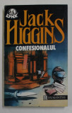 CONFESIONALUL de JACK HIGGINS , 1992 , COPERTA BROSATA * MICI DEFETE LA BLOCUL DE FILE