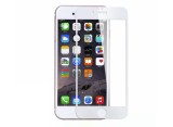 Folie Sticla Securizata iPhone 6S Plus, Ecran Complet, 9H, Anti-Ciobire, Transparenta, Alb