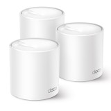 MESH TP-LINK, wireless, router AX3000, pt interior, 3000 Mbps, port LAN, WAN, 2.4 GHz | 5 GHz, antena interna x 2, standard 802.11ax, &quot;Deco X50(3-pack