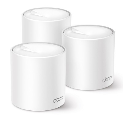 MESH TP-LINK, wireless, router AX3000, pt interior, 3000 Mbps, port LAN, WAN, 2.4 GHz | 5 GHz, antena interna x 2, standard 802.11ax, &amp;quot;Deco X50(3-pack foto