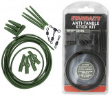 Starbaits Kit cu Băț Anti-&icirc;ncurcare Verde