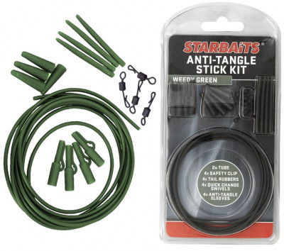 Starbaits Kit cu Băț Anti-&amp;icirc;ncurcare Verde foto