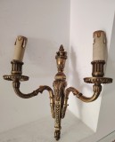 Superba aplica de perete din bronz masiv in stil francez