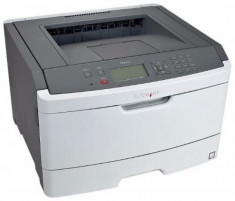 Imprimanta Laser Monocrom A4 Lexmark E460dn, 40 pagini/minut, 80.000 pagini/luna, 1200 x 1200 DPI, Duplex, 1 x USB, 1 x LPT, 1 x Network foto