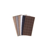 Set 6 prosoape bucatarie microfibra, model forma geometrica, 30x30 cm
