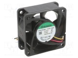 Ventilator axial DC 24V 60x60x25mm bilă SUNON