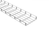 Canal cablu metalic 250x50mm din sarma mesh galvanizat lungime 2 metri jgheab pentru trasee electrice
