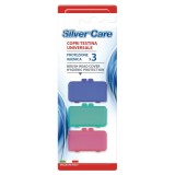 Cumpara ieftin Set 3 capace universale protectie periuta dinti Silver Care 3 culori