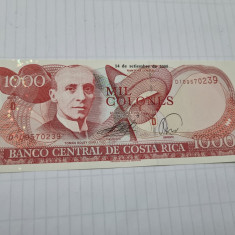 bancnota costa rica 1000 c 2005