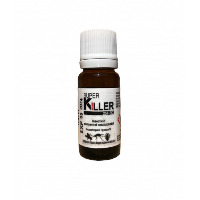 Insecticid Concentrat Super Killer 25 EC, 10 ml