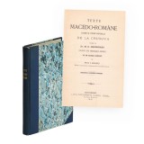 I. Bianu, Texte macedo-rom&acirc;ne. Basme și poezii poporale de la Crușova, 1891