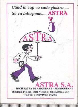 bnk cld Calendar de buzunar 1999 - ASTRA SA foto