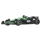 HOT WHEELS PREMIUM REAL RIDERS FORMULA 1 2024 MASINUTA METALICA KICK SAUBER F1 TEAM NUMARUL 27 SCARA 1 LA 64