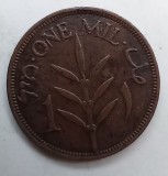 Moneda 1 Mil 1939 VG+ Palestina