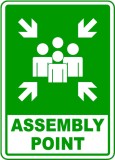 Sign assembly point