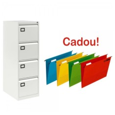 CLASIFICATOR METALIC CU 4 SERTARE, X273+CADOU!!! (10 Dosare suspendabile Bantex)
