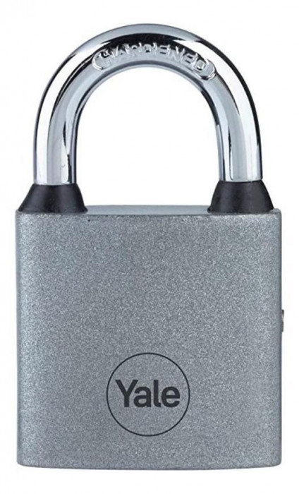 Lacăt Yale Yale Y111S/50/125/1, lacăt, fier, argintiu, 50 mm, 3 chei
