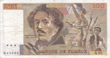 FRANTA 100 francs 1980 VF!!!