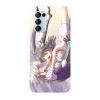 Husa compatibila cu Oppo A76, Viceversa, model Hestia and Bell DanMachi, Silicon, TPU, Transparent, Carcasa