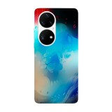 Husa compatibila cu Huawei Nova Y70 model Watercolor, Silicon, TPU, Viceversa, Transparent, Carcasa