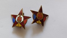 Insigna Romania- Pionier steluta-2 variante
