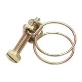 Colier din sarma pentru furtun 22-26 mm, surub M5x30 mm, Breckner