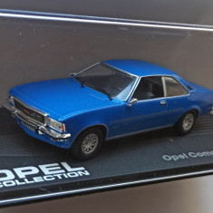 Macheta Opel Commodore B GS/E 1972 albastru - IXO/Altaya 1/43