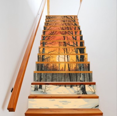 Sticker decorativ pentru scari interioare, print autoadeziv de inalta rezolutie, dimensine 200 x 124 cm, cod: AVX-STAIRS-10 FAVLine Selection foto